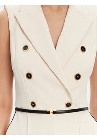 Elisabetta Franchi Kombinezon TU-T45-51E2 Beżowy Regular Fit. Kolor: beżowy. Materiał: syntetyk #3