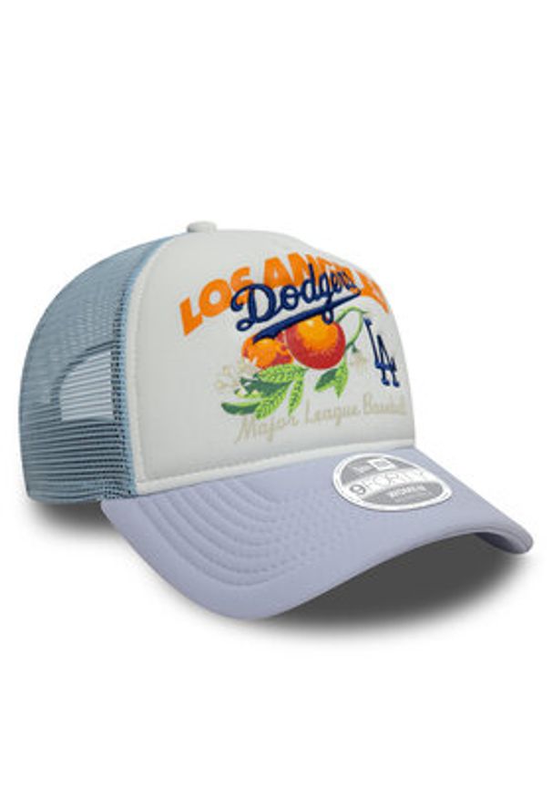 New Era Czapka z daszkiem La Dodgers Fruit Graphic 9Forty 60595263 Błękitny. Kolor: niebieski. Materiał: poliester, materiał