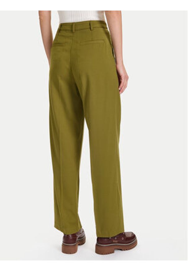 United Colors of Benetton - United Colors Of Benetton Spodnie palazzo 4YVXDF09R Zielony Regular Fit. Kolor: zielony. Materiał: syntetyk