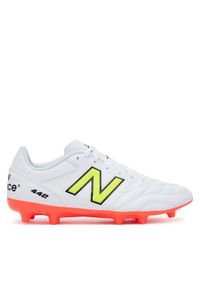 New Balance Buty do piłki nożnej 442 MS43FIB2 Biały. Kolor: biały. Materiał: skóra