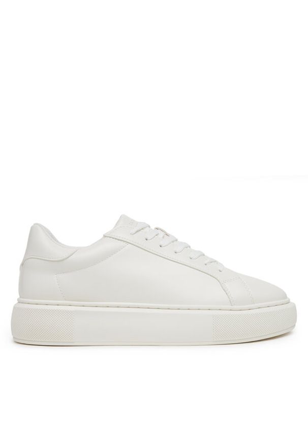 Jack & Jones - Jack&Jones Sneakersy 12275135 Biały. Kolor: biały. Materiał: skóra