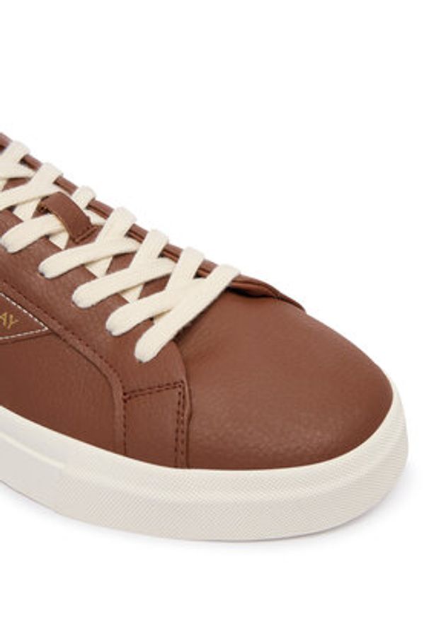 Replay - REPLAY Sneakersy GMZ7D.000.C0001L Brązowy. Kolor: brązowy. Materiał: skóra