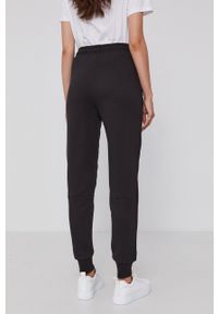 Woolrich Spodnie damskie kolor czarny gładkie. Kolor: czarny. Materiał: dzianina. Wzór: gładki #2