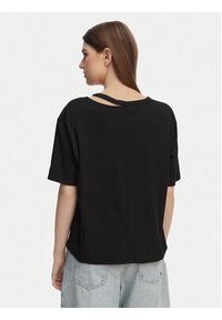 Karl Lagerfeld Jeans T-Shirt B2W17077 Czarny Regular Fit. Kolor: czarny. Materiał: bawełna #5