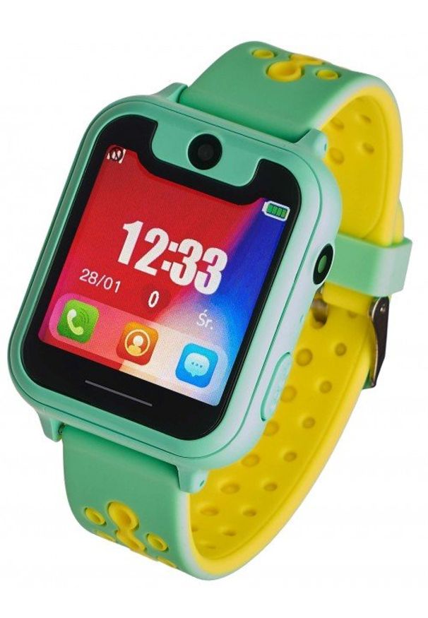 GARETT - Smartwatch Garett Kids Nice Zielony. Rodzaj zegarka: smartwatch. Kolor: zielony