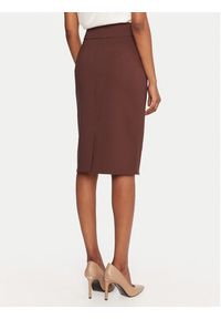 Rinascimento Spódnica ołówkowa CFC0126212003 Brązowy Slim Fit. Kolor: brązowy. Materiał: syntetyk #4