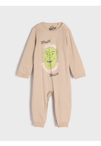 Sinsay - Pajacyk Shrek - beżowy. Kolor: beżowy