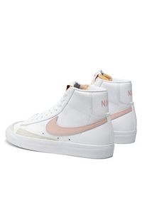 Nike Sneakersy Blazer Mid '77 CZ1055 118 Biały. Kolor: biały. Materiał: skóra