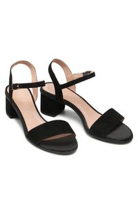Geox Sandały D Aurely 50 B D25RXB 00021 C9999 Czarny. Kolor: czarny. Materiał: skóra, zamsz #8