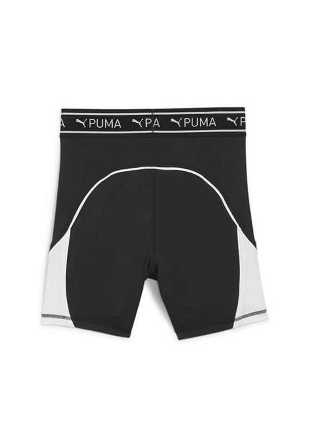 Spodenki treningowe damskie Puma Train Strong. Kolor: czarny. Długość: krótkie