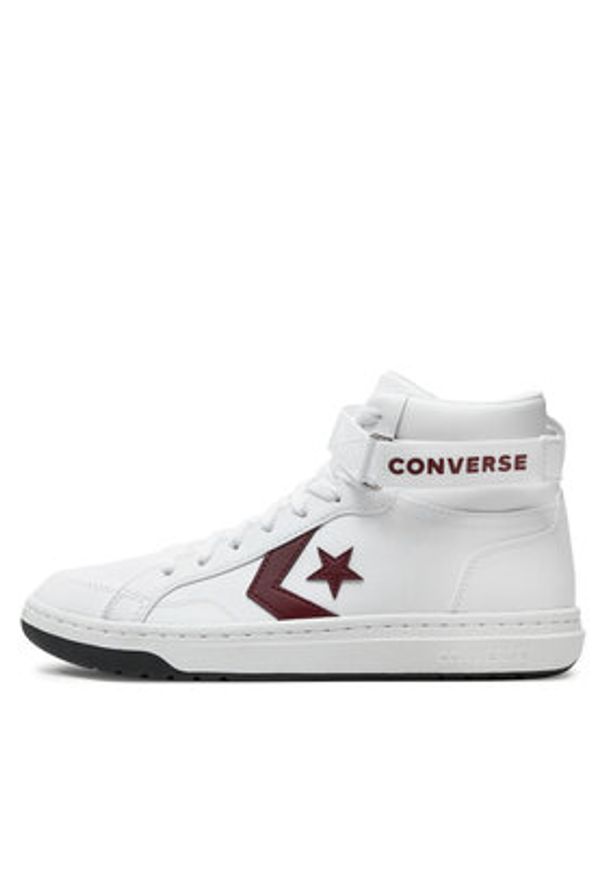 Converse Sneakersy Pro Blaze V2 Leather A06627C Biały. Kolor: biały. Materiał: skóra