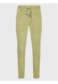 Cream Spodnie materiałowe Ilo 10611117 Zielony Relaxed Fit. Kolor: zielony. Materiał: bawełna, materiał