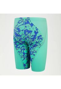 Strój pływacki startowy jammery Męske Speedo Lzr Ignite. Kolor: zielony, niebieski, wielokolorowy