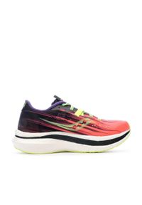 Mężczyźni Bieganie Buty Sportowe Saucony Endorphin Pro 2. Kolor: czerwony. Materiał: guma. Szerokość cholewki: normalna. Sport: bieganie