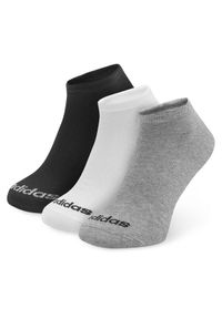 Adidas - adidas Skarpety krótkie 3-Pack IC1300 Kolorowy. Materiał: materiał. Wzór: kolorowy #1