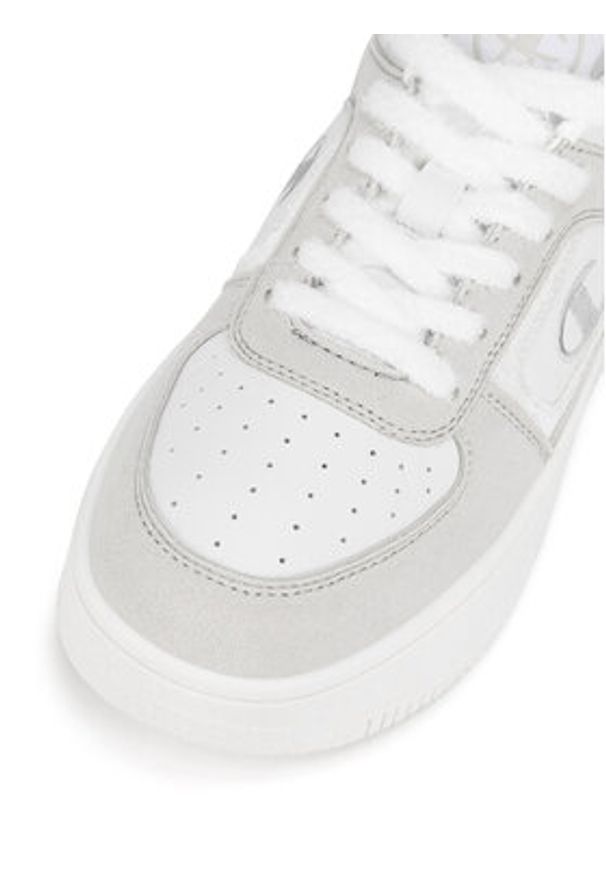 Champion Sneakersy FOUL PLAY PLAT VELOUR S11702-ES002 Szary. Kolor: szary. Materiał: skóra