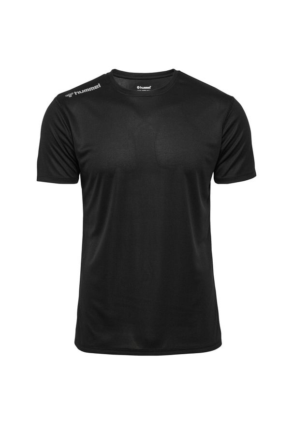 Koszulka Hummel. Kolor: czarny. Materiał: materiał. Sport: piłka nożna