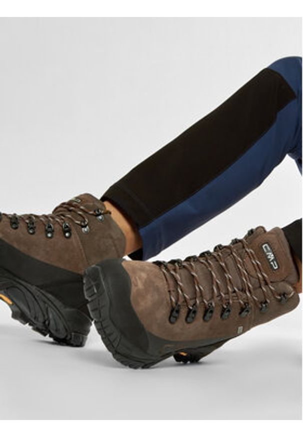 CMP Trekkingi Dhenieb Trekking Shoe Wp 30Q4717 Brązowy. Kolor: brązowy. Materiał: nubuk, skóra. Sport: turystyka piesza