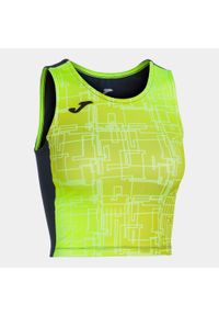 Tank top do biegania damski Joma Elite VIII. Kolor: żółty, niebieski, wielokolorowy