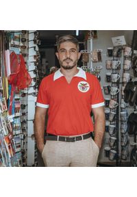 COPA FOOTBALL - Koszulka retro piłkarska dla dorosłych - SL Benfica 1962-63 - Czerwona. Kolor: czerwony. Sport: piłka nożna #2