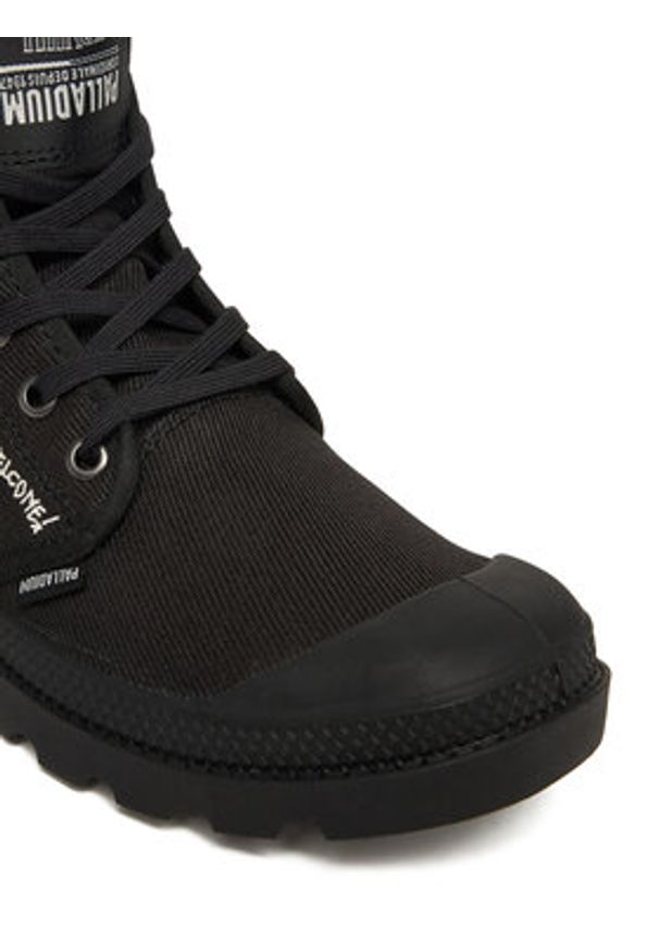 Palladium Trapery Pampa Hellfire 74496-001-M Czarny. Kolor: czarny. Materiał: materiał
