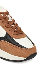 BOSS Sneakersy B Icon 50548358 Beżowy. Kolor: beżowy. Materiał: skóra, zamsz #6