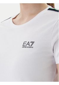 EA7 Emporio Armani T-Shirt 7W001220 AF12503 U0002 Biały Regular Fit. Kolor: biały. Materiał: bawełna #3