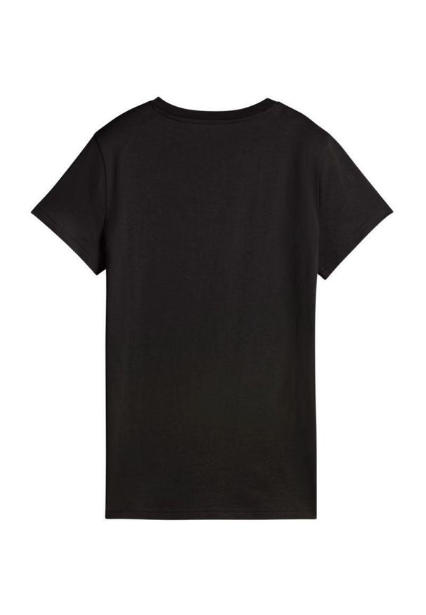 Puma - T-shirt Damski ESS Elevated. Kolor: czarny