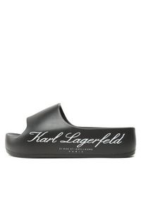 Karl Lagerfeld - KARL LAGERFELD Klapki KL86000 Czarny. Kolor: czarny #3
