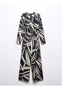 mango - Mango Kombinezon Delfina 57063804 Czarny Regular Fit. Kolor: czarny. Materiał: syntetyk #6