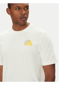 Adidas - adidas T-Shirt Food Grilled Cheese Graphic JM6459 Biały Regular Fit. Kolor: biały. Materiał: bawełna #3