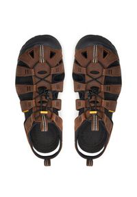 keen - Keen Sandały Clearwater Cnx Leather 1013106 Brązowy. Kolor: brązowy. Materiał: nubuk, skóra #6