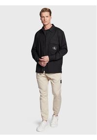 Calvin Klein Jeans Koszula J30J323216 Czarny Regular Fit. Kolor: czarny. Materiał: bawełna, syntetyk #4