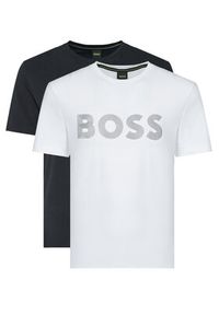 BOSS Komplet 2 t-shirtów 50543816 Czarny Regular Fit. Kolor: czarny. Materiał: bawełna #7