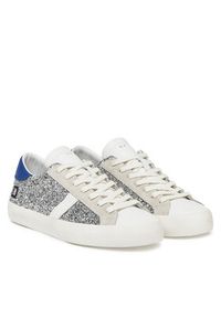D.A.T.E. Sneakersy Hill Low W421-HL-GL Srebrny. Kolor: srebrny. Materiał: skóra