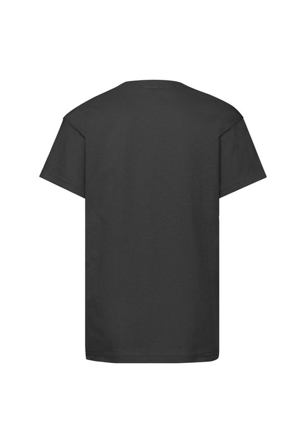 FRUIT OF THE LOOM - Oryginalna Koszulka Dla Dzieci. Kolor: czarny. Sport: turystyka piesza