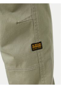 G-Star RAW - G-Star Raw Spodnie materiałowe Rovic D02190-5126 Zielony Tapered Fit. Kolor: zielony. Materiał: bawełna #4