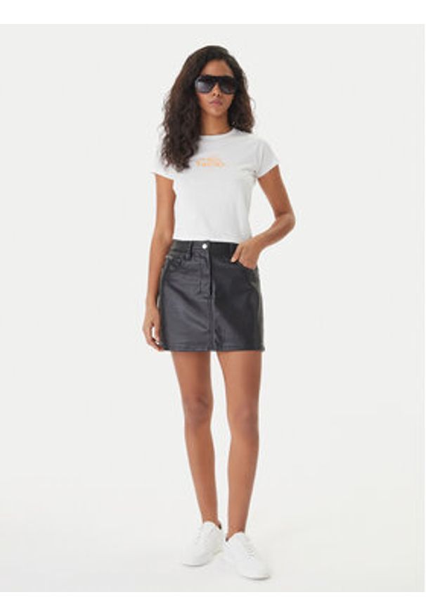 Hugo - HUGO T-Shirt Dichroma_B 50560769 Biały Slim Fit. Kolor: biały. Materiał: bawełna