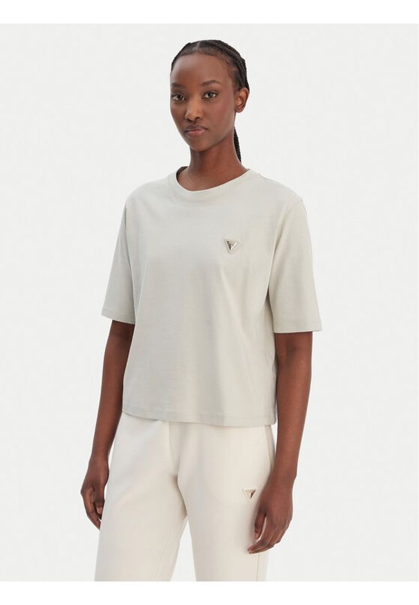 Guess T-Shirt V4BI21 I3Z14 Zielony Relaxed Fit. Kolor: zielony. Materiał: bawełna