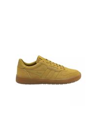 Buty do chodzenia damskie Gola Hawk '86. Kolor: żółty. Materiał: materiał, skóra. Szerokość cholewki: normalna. Sport: turystyka piesza