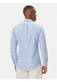 Polo Ralph Lauren Koszula Classics 710767444001 Niebieski Slim Fit. Typ kołnierza: polo. Kolor: niebieski. Materiał: bawełna #5