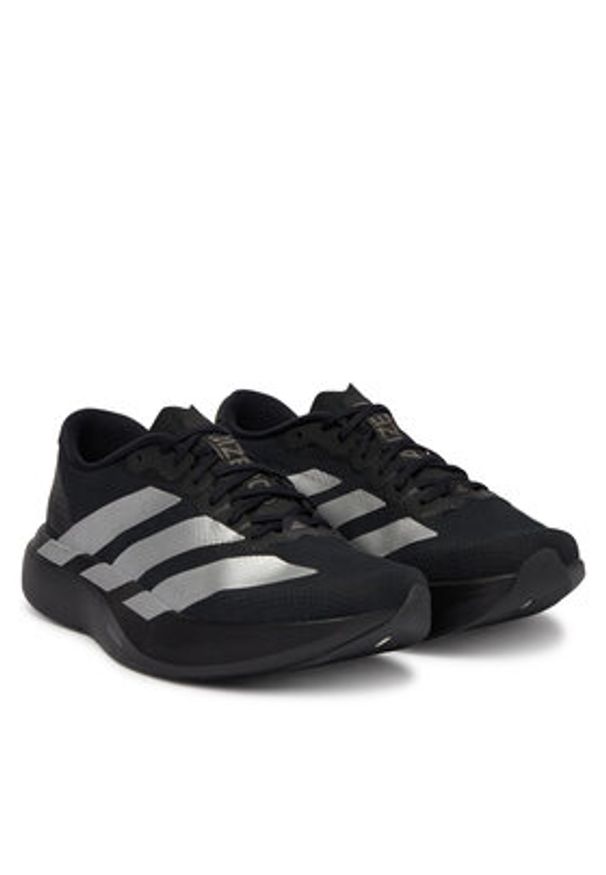 Adidas - adidas Buty do biegania Adizero EVO SL WOVEN KI6929 Czarny. Kolor: czarny. Materiał: materiał