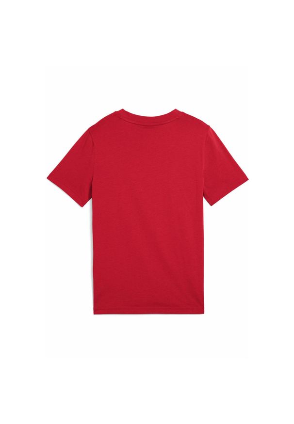 Koszulka Puma Ess No. 1 Logo Tee B, Dzieci. Kolor: czerwony. Materiał: bawełna, materiał