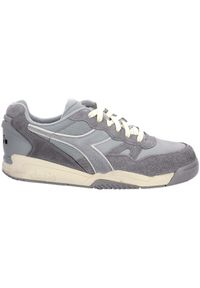 Diadora - Sneakersy unisex DIADORA WINNER HAIRY SUEDE. Kolor: szary. Sport: turystyka piesza #1