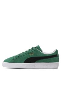 Sneakersy Puma 374915 67 Vine/Puma Black/Puma White. Kolor: zielony. Materiał: skóra, zamsz #1