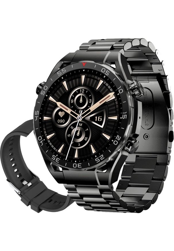 Smartwatch Gravity Zegarek męski SMARTWATCH GRAVITY GT13-1 BK/BK/BK. Rodzaj zegarka: smartwatch