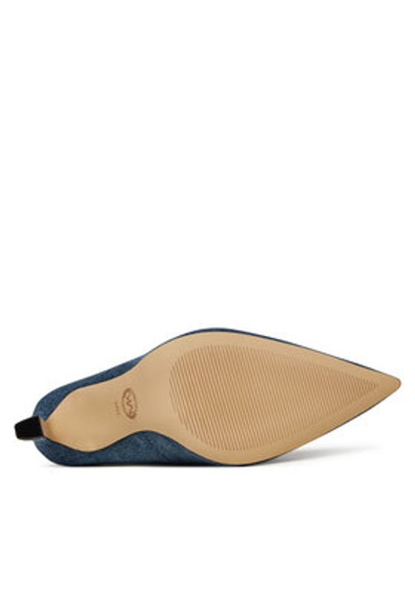 MICHAEL Michael Kors Szpilki Amara 40S5AMHP1D Niebieski. Kolor: niebieski. Materiał: materiał. Obcas: na szpilce