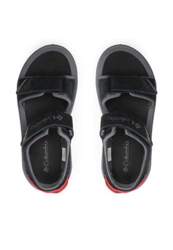 columbia - Columbia Sandały Trailstorm Hiker 2 Strap BM9262 Czarny. Kolor: czarny. Materiał: zamsz, skóra