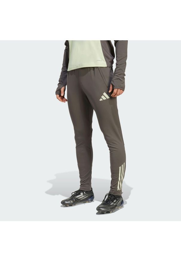 Adidas - Spodnie Real Madrid Tiro 25 Competition Training. Kolor: szary. Sport: piłka nożna