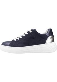 Geox - Buty GEOX D LJUBA Niebieski. Okazja: na co dzień. Kolor: niebieski. Materiał: syntetyk, tkanina #2